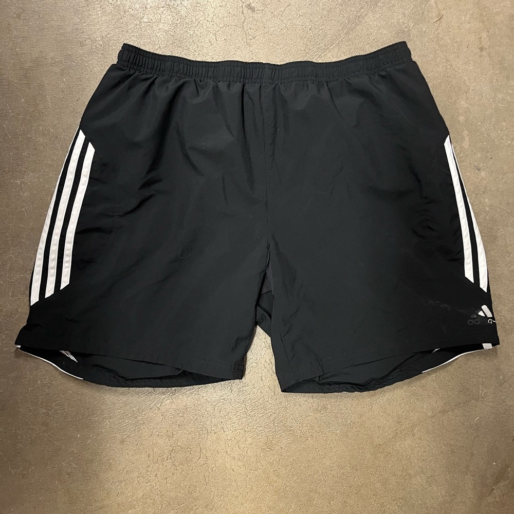 Adidas Black Striped Climacool Shorts